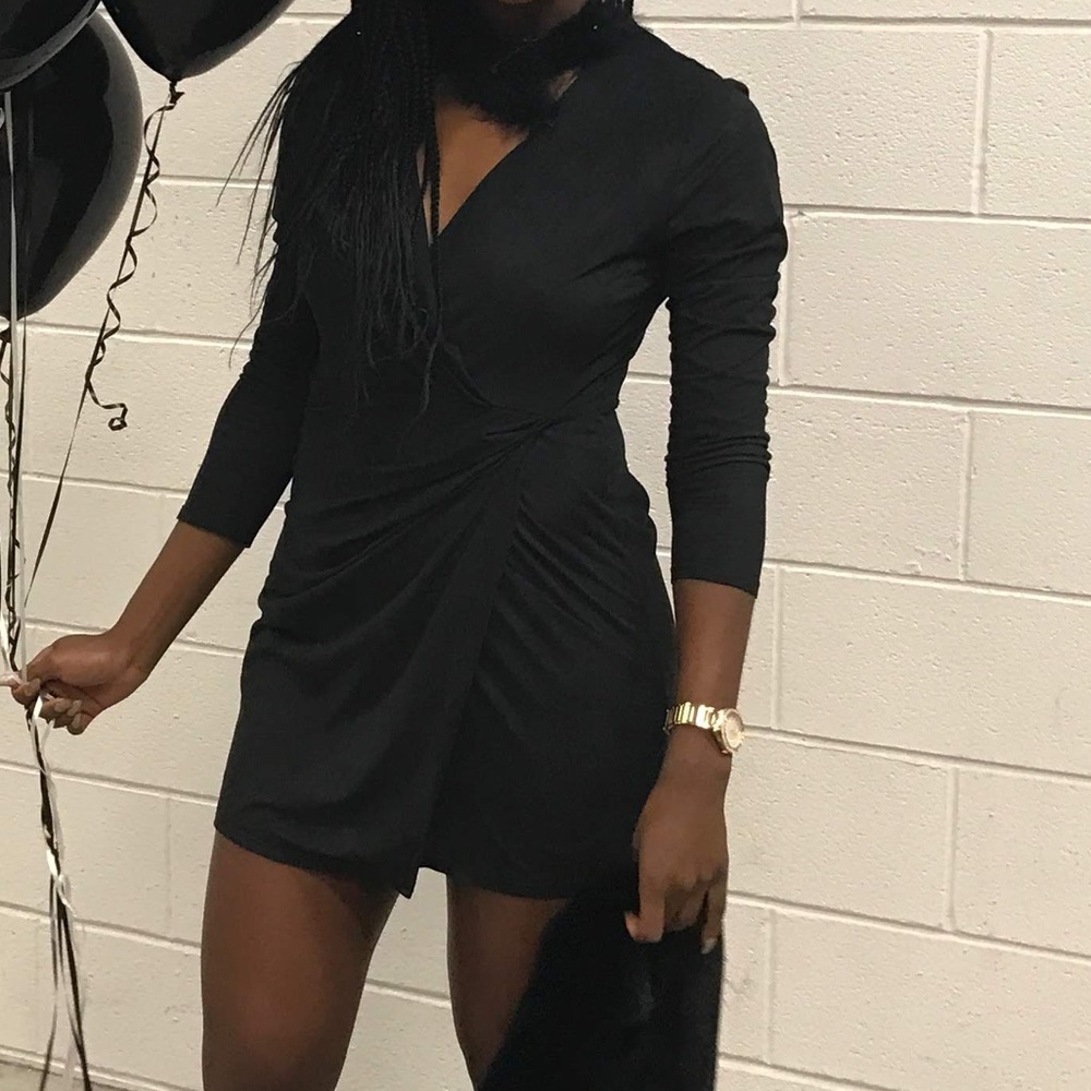 Missguided wrap dress